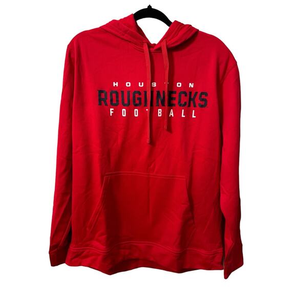 New! Houston Roughnecks Pullover Hoodie Sweatshirt - Size Large - Picture 1 of 4